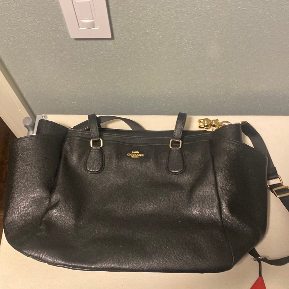 Like New Coach Diaper Bag